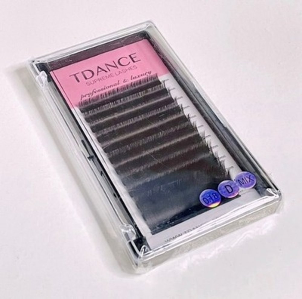 TDANCE Professional Luxury Supreme Lashes Tray D Mix 0.03 Thickness 8-15mm New - Picture 2 of 2